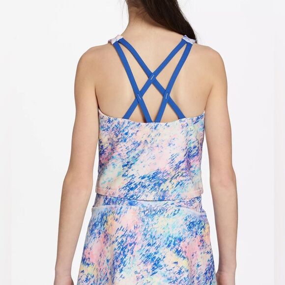 DSG Girls' Strappy Momentum Shelf Bra Tank Top - Picture 3 of 4